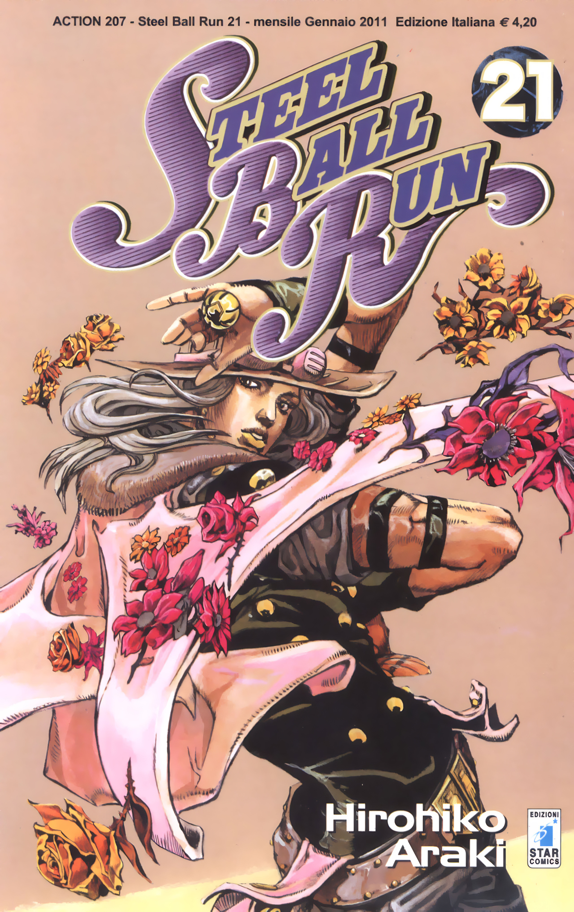 JoJo's Bizarre Adventure Part 7 - Steel Ball Run-Volume 21